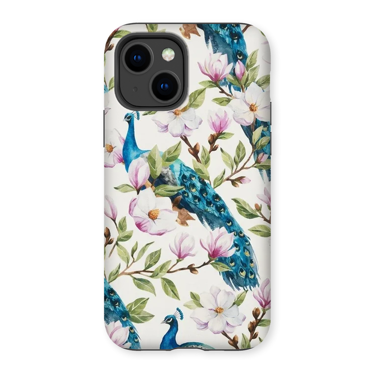 Peacock Flower Phone Case Peacock Flower Phone Case